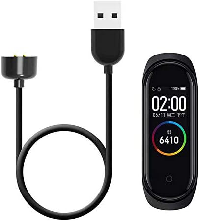 Xiaomi Mi Band 5/6 Usb Şarj Kablosu Aleti Siyah