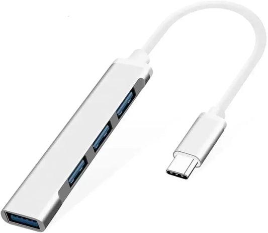 Type C To USB 3.0 Çoklayıcı 4 Adet Port Otg Çoğaltıcı Adaptörü